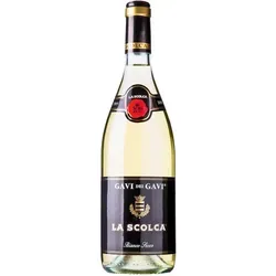 La Scolca Gavi dei Gavi Bianco Secco Etichetta Nera 2025 - Hochwertiger Gavi dei Gavi Bianco Secco Etichetta Nera, handverlesen aus alten Reben. Fein und raffiniert mit ausgezeichnetem Alterungspotenzial. Ideal zu Fisch, Geflügel und Braten.