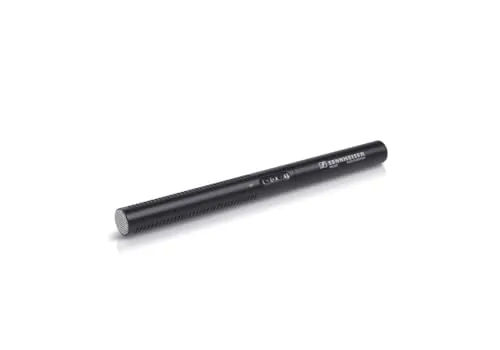 Sennheiser Professional MKE 600 Richtrohrmikrofon mit XLR-3 auf 3,5 mm-Anschluss für Videokamera/Camcorder, 505453