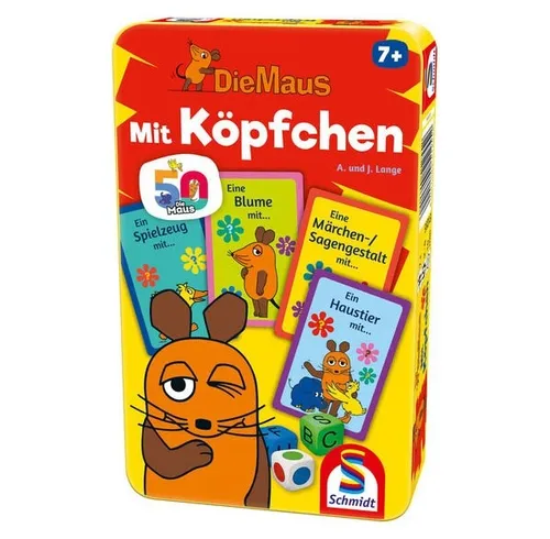 SCHMIDT SPIELE MITBRINGSPIEL DIE MAUS-MIT KÖPFCHEN KINDERSPIEL SPIEL NEU