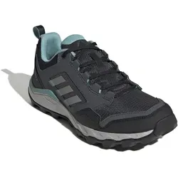 adidas Damen Tracerocker 2.0 Trail Running Shoes - Trailrunning-Schuhe in Core Black/Grey Three/Mint Ton, ideal für jedes Terrain, eine Nummer größer kaufen für optimalen Komfort.