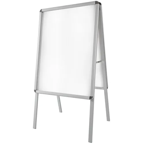 A1 Kundenstopper Werbetafel - Wetterfester Plakatständer - Aufsteller & Wechselrahmen für effektive Werbung im Freien, inkl. 2 wetterfester Folien für optimale Sichtbarkeit bei jedem Wetter.