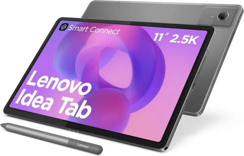 Lenovo Idea Tab 11" Tablet - 2.5K Display, MediaTek Dimensity 6300, 8GB RAM, 128GB, Android 15 - Tablets: Das Lenovo Idea Tab mit 11" 2.5K Display und Tab Pen bietet herausragende Bildqualität und kreative Möglichkeiten für Arbeit und Freizeit – ideal für Streaming und mobiles Arbeiten.