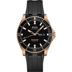 Mido Ocean Star Captain V M026.430.37.051.00 - elegante Herrenuhr - Herrenuhren mit 42.5mm Gehäuse, wasserdicht und ideal für Abenteuer und den Alltag.