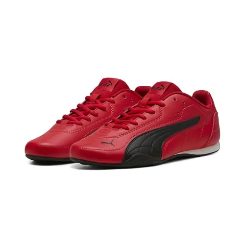 PUMA Unisex Catch Sneaker, All Time Red x Black, 44 EU - Damen-Sneaker mit PUMA CATCH SOFTFOAM+ für ultimativen Step-in-Komfort und weiche Dämpfung. Hergestellt aus recycelten Materialien für Nachhaltigkeit.