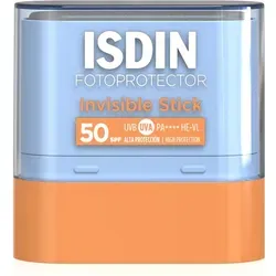 Fotoprotector Invisible Stick LSF 50 - Sonnenschutzmittel mit LSF 50, unsichtbarer Stick für alle Hauttypen, bietet effektiven UV-Schutz und ist unparfümiert für empfindliche Haut.