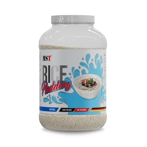 MST Rice Pudding 3000g - Proteincreme – Vielseitiger Snack mit einer besonderen körnigen Textur, ideal für Sportler und gesundheitsbewusste Genießer.