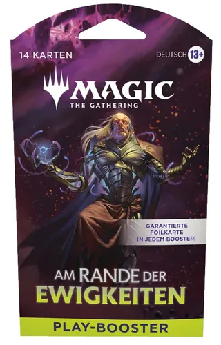 Magic The Gathering - Am Rande der Ewigkeiten Play Booster Sleeved - Deutsch Neu