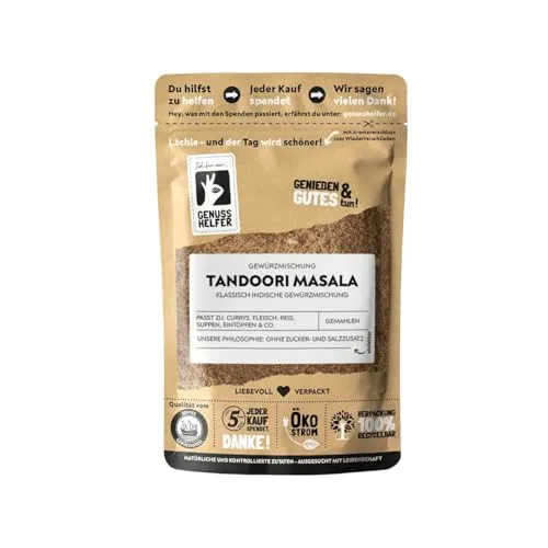 Bremer Gewürzhandel Tandoori-Masala Gewürzmischung, gemahlen, leckere Würze für eine authentisch indische Marinade und Currygerichte, 100g