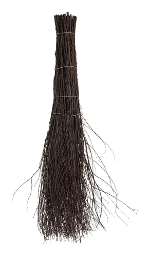 Löffert Reisigbesen ohne Stiel - Besen aus natürlichen Reisig, ideal für die umweltfreundliche Reinigung von Garten und Hof, leicht und handlich.