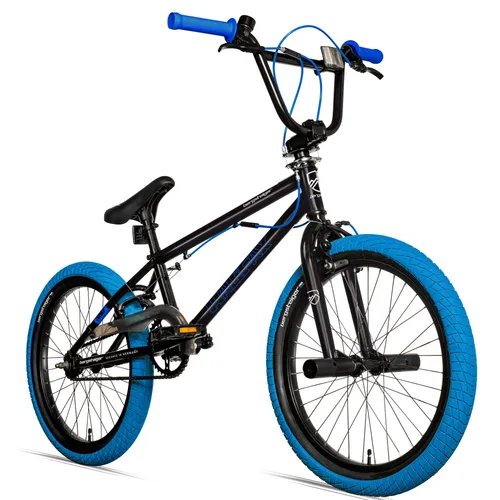 Bergsteiger BMX-Rad Halifax 20 Zoll mit 360° Rotor-System - Kinderfahrrad für Freestyle, ideal für Mädchen und Jungen, ausgestattet mit einem robusten Stahlrahmen und 360° Rotor-System für coole Tricks.