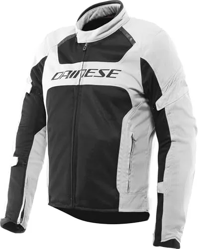 Dainese Air Frame 3 Motorrad Textiljacke, schwarz-grau, Größe 46 für Männer - Hochwertige Motorradjacke mit elastischen Einsätzen für optimalen Komfort. Das Jacke-Hose-Verschluss-System sorgt für eine sichere Verbindung. Perfekt für leidenschaftliche Motorradfahrer.