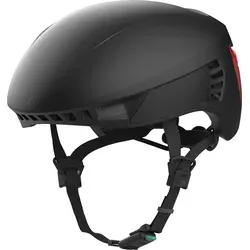 Fahrradhelm CRNK Genetic Alpha Black - M - Leichter Performance Racing Bike Helm mit integrierter LED-Beleuchtung für optimale Sichtbarkeit und Sicherheit beim Radfahren. Ideal für sportliche Fahrer, bietet er hervorragende Aerodynamik und Belüftung.