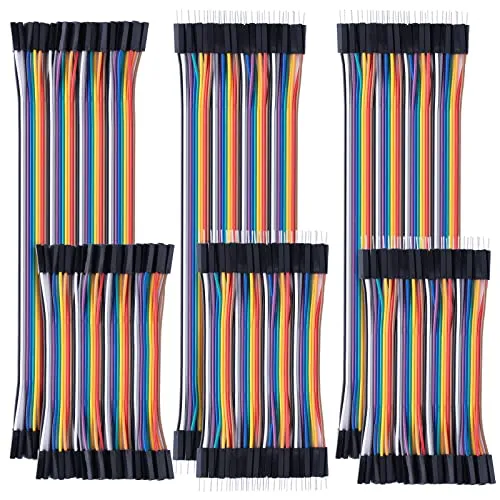 10CM +20CM 240 Stück Breadboard Jumper Wires Kabel Kit Male Female für Arduino und Raspberry Pi Breadboard