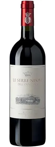 Ornellaia Le Serre Nuove Bolgheri DOC Wein trocken (0,75 l) - Erleben Sie aromatische Frische mit Noten von rosa Pfeffer und Zypressenzapfen. Dieser elegante Wein bietet eine ausgezeichnete Tanninqualität und harmoniert perfekt mit feinen Fleischgerichten.