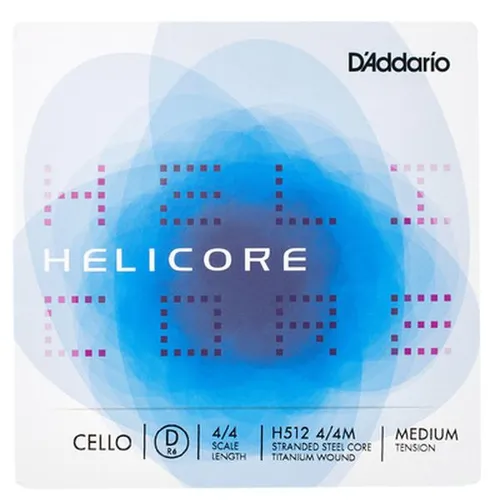 H512-4/4M Helicore Cello D