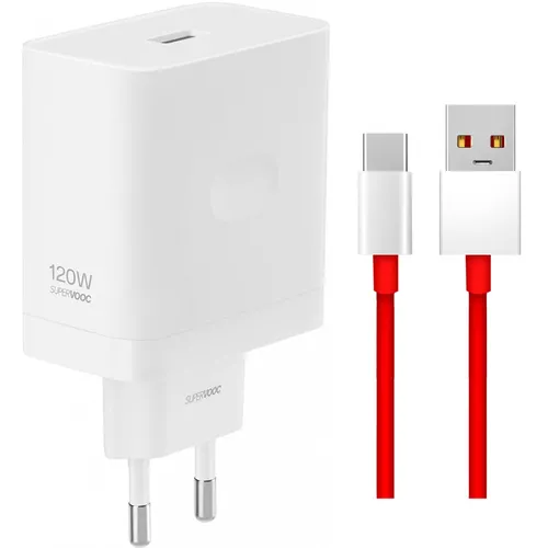 OnePlus 120W SuperVooc Adapter Ladegerät - Ladegeräte & Dockingstationen mit 120W Leistung für blitzschnelles Aufladen. Ideal für OnePlus und kompatible Geräte, ausgestattet mit modernem MultiProtect Sicherheitssystem.