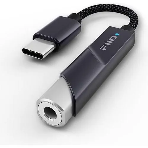 FiiO KA11 TC Hi-Fi Kopfhörerverstärker Silver - Soundkarten mit Hi-Fi-Audioleistung, unterstützt 32 Bit/384 kHz Abtastrate für herausragenden Klang, kompakt und tragbar für unterwegs.