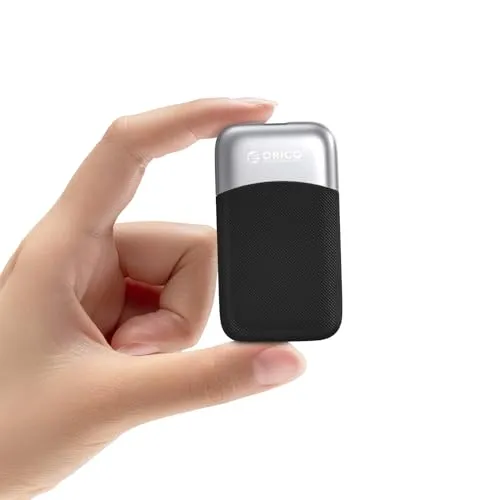 ORICO 2 TB Externe SSD - Schnelle Datenübertragung bis zu 2000MB/s - Externe Festplatte mit 2000MB/s Übertragungsgeschwindigkeit, ideal für Content Creators und unterwegs. Robust, leicht und kompatibel mit USB-A und USB-C Geräten.