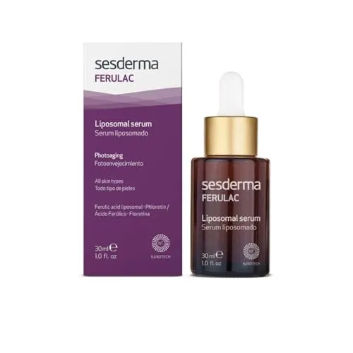 Sesderma | Ferulac Liposomales Serum | Reife Haut | Vitamin A | Vitamin E | Vitamin C | Ferulasäure | Reparatur von Beschädigten Fasern