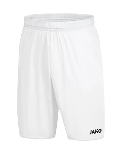 JAKO Herren Sporthose Manchester 2.0, Weiß, 3XL