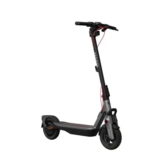 Segway-Ninebot F3 Pro D E-Scooter - E-Scooter mit Straßenzulassung für Erwachsene, 70 km Reichweite im Eco-Modus und doppelte hydraulische Federung für maximalen Fahrkomfort.