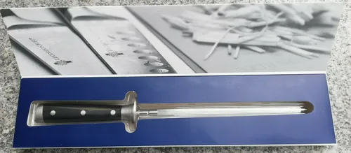 LE CORDON BLEU Wetzstahl 20 cm - Professioneller Messerschärfer - Messerschärfer aus Metall, 20 cm lang, sorgt für scharfe Klingen und präzise Schneidleistung in Ihrer Küche.