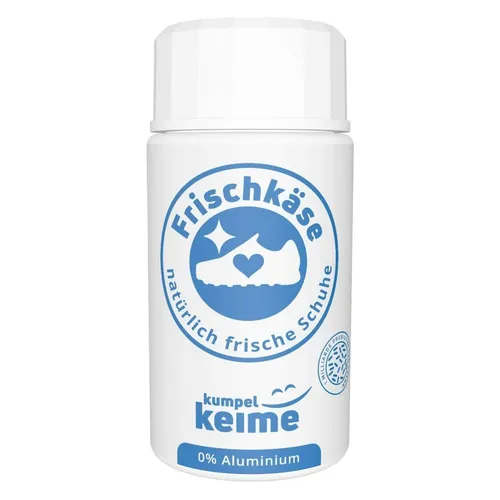 Revolutionäres Schuhdeo Frischkäse – Vergleichssieger für perfekte Schuhhygiene - Deodorant für Unisex, vegan und 99% natürliche Inhaltsstoffe. Mikrobiologisch wirksam, ohne Treibmittel, hält Schuhe bis zu 6 Monate frisch.