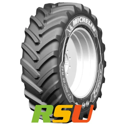 Michelin Axiobib 2 VF 650/85 R38 - Hochleistungs-Traktorreifen für vielseitige Einsätze, optimiert für hohe Tragfähigkeit und Effizienz auf dem Feld.