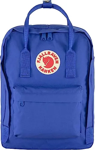 Fjällräven Kånken Laptop 13' Cobalt Blue - Stylischer Rucksack für den modernen Alltag. Bietet Platz für Laptop und A4-Dokumente, ideal für Schule und Büro. Maße: 25 x 35 x 14 cm.
