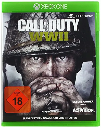 Call of Duty: WWII - Xbox ONE - Actiongeladenes Shooter-Erlebnis - Action & Abenteuer, erlebe den packenden Zweiten Weltkrieg mit deutscher Sprachausgabe und packender Grafik auf der Xbox One. Ideal für Shooter-Fans!