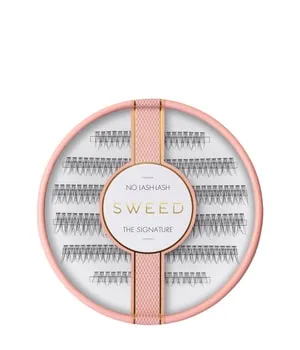 Sweed Pro Lashes No Lash-Llash - Echthaar Wimpern für natürlichen Look - Sonstige Make-Up-Artikel mit handgefertigten Echthaar Wimpern und atmungsaktivem Baumwollband, ideal für einen perfekten und natürlichen Augen-Make-up-Look.