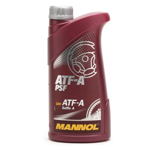 Mannol 8203 ATF-A PSF Automatic Fluid – 1L Hydraulik- und Kraftübertragungsöl - Hochwertiges Getriebeöl für zuverlässige Leistung und Schutz, ideal für den Einsatz in Automatikgetrieben.