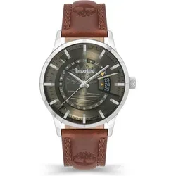 Timberland Bergeron TDWGB2201502 Herrenuhr Dualtimer - Armbanduhren für Männer, elegant mit grünem Ziffernblatt und 5 ATM wasserdicht. Ideal für aktive Männer, die Stil und Funktionalität schätzen.