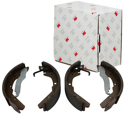 NK Bremsbacken Satz für Trommelbremse | 2747370 - Bremsbacken für Trommelbremse, ideal für sichere Bremsleistung an der Hinterachse, 4-teilig, robust und langlebig.