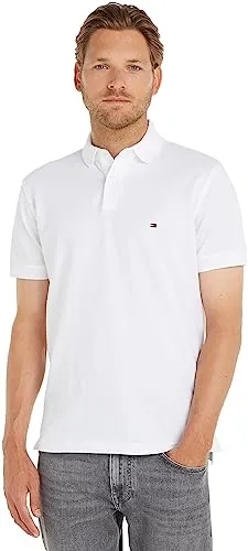 Poloshirt TOMMY HILFIGER "1985 REGULAR POLO" für Herren, Gr. XXXL - Herren-Shirts aus hochwertigem Baumwoll-Piqué, pflegeleicht und ideal für lässige Kombinationen im Alltag.