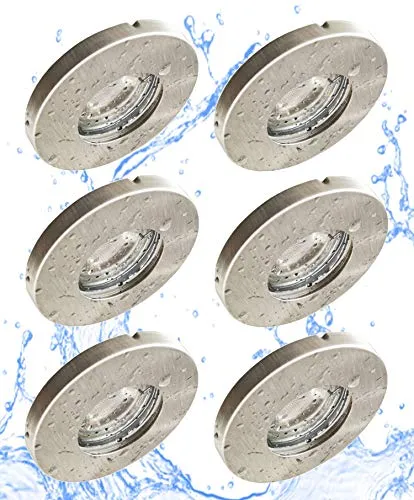 Trango 6er Set IP65 LED Einbaustrahler – Ultra Flach & Dimmbare Deckenleuchte - 6er Set dimmbare LED Einbaustrahler in IP65, ideal für Feuchträume. Ultra flach mit nur 23mm Einbautiefe, 400 Lumen pro Modul für eine gleichmäßige Ausleuchtung.