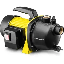 Trotec Gartenpumpe TGP 1000 E - Wasserpumpen - Kraftvolle 1.000-Watt-Pumpe mit einer Förderleistung von bis zu 3.300 l/h, ideal für alle Bewässerungseinsätze im Garten!