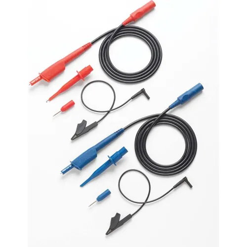 Fluke STL120-IV Messleitungs-Satz - Messleitungs-Satz für 600V, Cat IV, ideal für präzise Messungen in anspruchsvollen Umgebungen, Zubehör für professionelle Messgeräte.