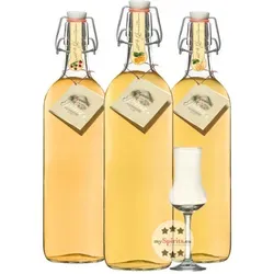 Prinz Alte Sorten Lieblinge 3er Set - Obstbrände: Entdecken Sie die einzigartigen Aromen von Prinz Alte Marille, Alte Williams-Christ-Birne und Alte Wald-Himbeere im 3er-Set – ein Hochgenuss für Kenner!