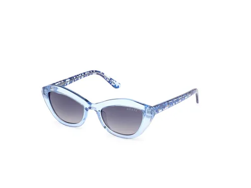 Guess GU00229 92W shiny blue 47/18/130 GIRL Sonnenbrillen