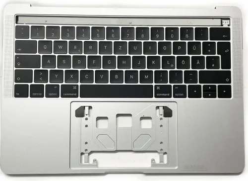 Topcase Handauflage mit Tastatur für MacBook Pro 13" Retina A1989 2018-2019 Silber