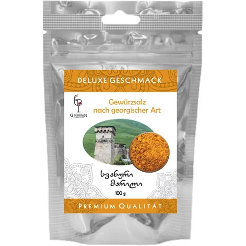Salz aus Swaneti - Georgisches Gourmet-Salz, 100 g, reich an Mineralien und perfekt für die Verfeinerung Ihrer Gerichte.