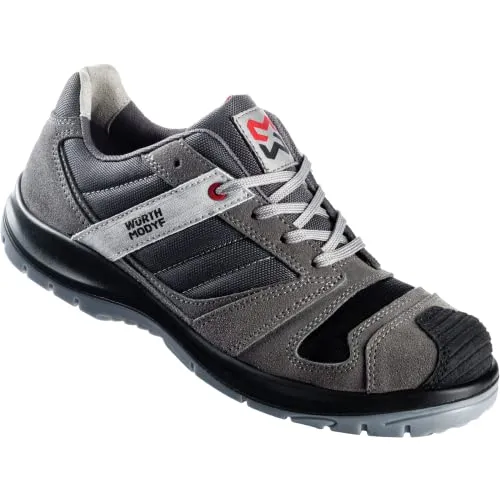 WÜRTH MODYF Sicherheitsschuhe S3 SRC Stretch X in grau - Arbeitsschuhe für Herren und Damen - metallfrei & wasserabweisend - in 46