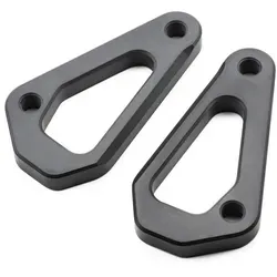 Kriega OS Yamaha Tenere 700 Rally Seat Halteplatten Set, schwarz - Motorradzubehör, ultra strapazierfähig und schlagfest, ideal für robuste Einsätze und sicheres Befestigen von Gepäck.