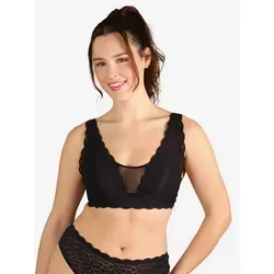 SugarShape Bralette ELVA – Unwattierter Spitzen-BH ohne Bügel - Limited Edition: "Colours of Motsi"-Fall Edition. Ideal für große Cupgrößen, bietet Halt ohne Bügel. Genießen Sie natürliche Brustform und Stil mit diesem eleganten Bralette.