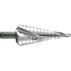 ALPEN Stufenbohrer HSS Co5 - 4 - Zubehör für Elektrowerkzeug, ideal zum Bohren und Aufreiben von VA- und rostfreien Stählen mit hoher Schnittleistung und absoluter Laufruhe.