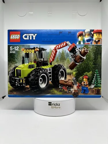 LEGO CITY: Forest Tractor (60181) - Abenteuer im Wald - LEGO Set für kreative Baumeister, 174 Teile, ideal für Kinder von 5-12 Jahren, fördert die Fantasie und Motorik.