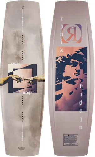 RONIX UTOPIA Wakeboard 2026 - 147 - Erlebe das UTOPIA Wakeboard 2026 - 147, das perfekte Board für Anfänger und Profis! Mit extrem dünnem Profil und einzigartiger Rockerlinie für Geschwindigkeit und Stabilität auf dem Wasser. Ideal für Park- und Rail-Fahren.