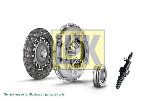 LuK Kupplungssatz für FIAT und LANCIA - Autoteile mit Durchmesser 220 mm, inklusive Ausrücklager und Kupplungsnehmerzylinder, ideal für Rechtslenker-Fahrzeuge.