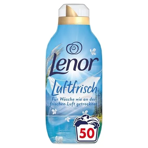 Lenor Luftfrisch Weichspüler Alpensee 700ml – Frische für Ihre Wäsche - Lenor Luftfrisch Weichspüler sorgt für einen authentischen Duft, inspiriert von frischer Luft. Genießen Sie ultra konzentrierte Frische und Schutz vor unangenehmen Gerüchen – ideal für drinnen und draußen.